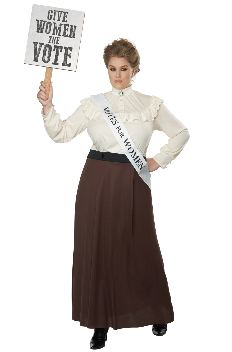 English Suffragette Plus Size Costume