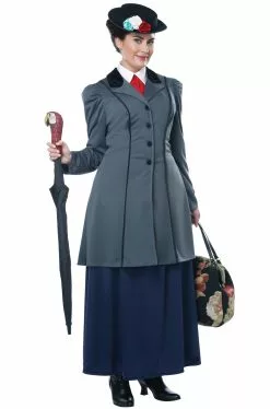 English Nanny Plus Size Costume