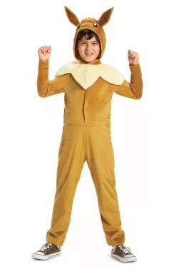 Eevee Hooded Jumpsuit Classic Child Costume
