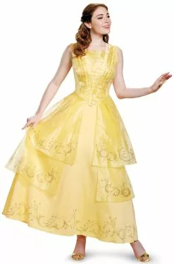 Belle Ball Gown Prestige Adult Costume