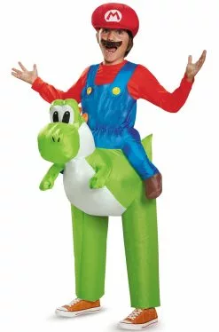 Mario Riding Yoshi Child Costume