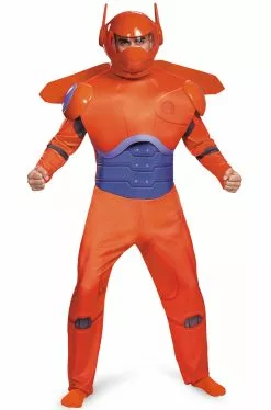 Red Baymax Deluxe Adult Costume