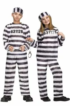 Jailbird Child Costume
