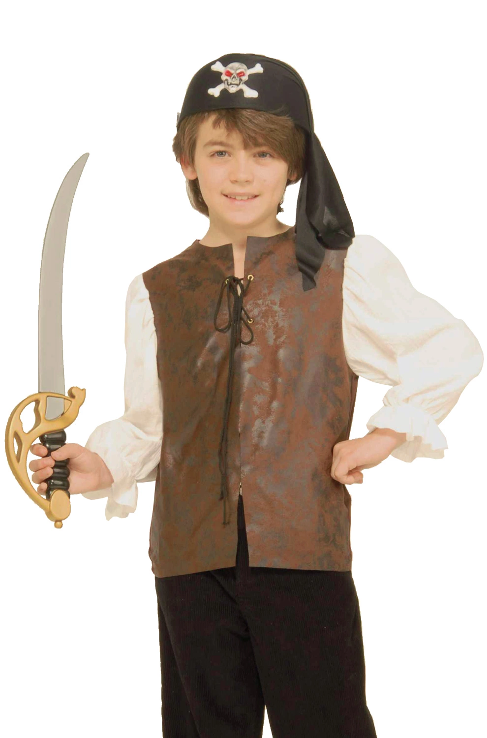 Buccaneer Shirt Child Costume (L)