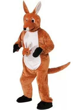Jumpin' Jenny The Kangaroo Mascot Adult Costume