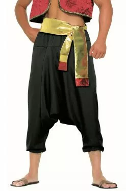 Desert Prince Pants Adult Costume (Black)