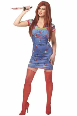2017 Sexy Chucky Adult Costume