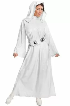 Princess Leia Hooded Dress Adult Costume