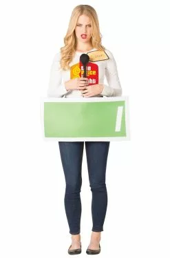 Price Is Right Contestant Row Green Adult Costume