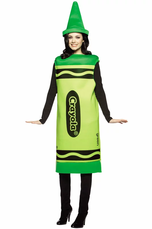 Crayola Green Adult Costume (S/M)